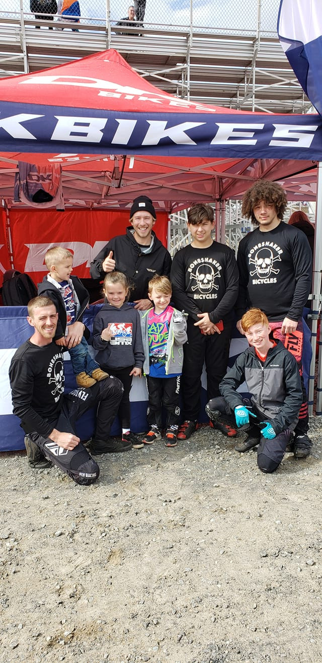 The Boneshaker Bicycles youth race team