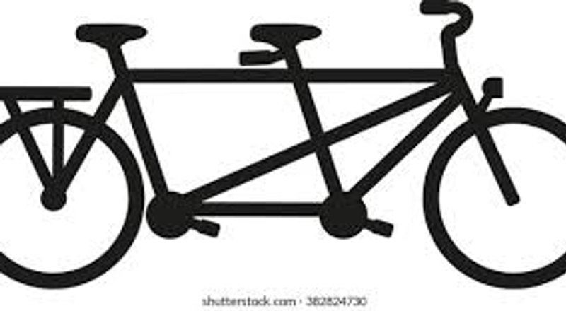 Tandem bicycle